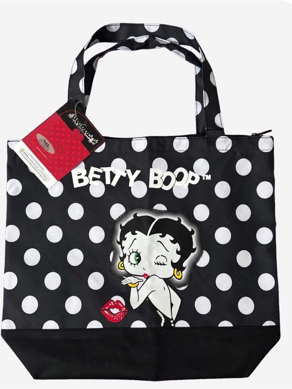 official Fleischer Studios Betty Boop tote / zipper shoulder bag.